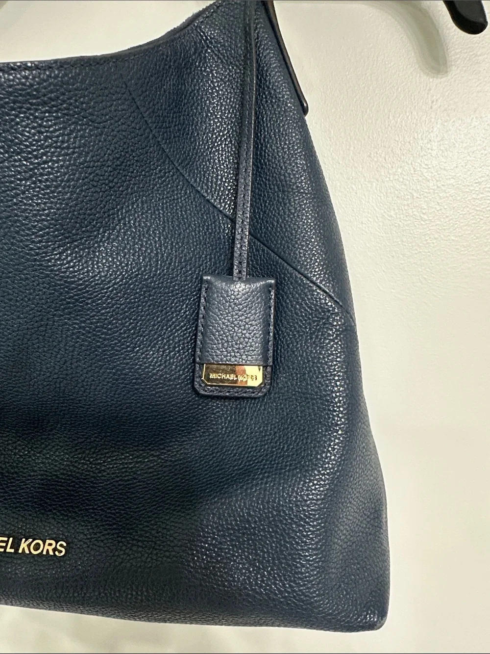 Michael Kors pebbled leather